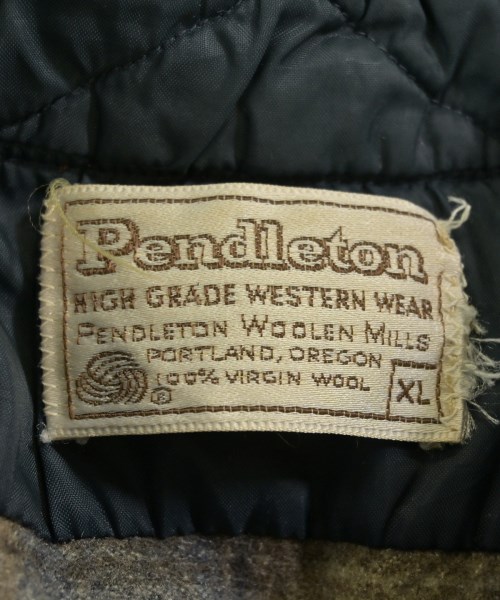 PENDLETON（ペンドルトン）カジュアルシャツ 茶 サイズ:XL メンズ/2200686709015