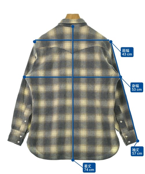 PENDLETON（ペンドルトン）カジュアルシャツ 茶 サイズ:XL メンズ/2200686709015