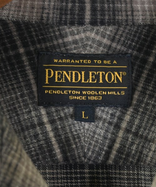 PENDLETON（ペンドルトン）カジュアルシャツ グレー サイズ:L メンズ/2200687762019