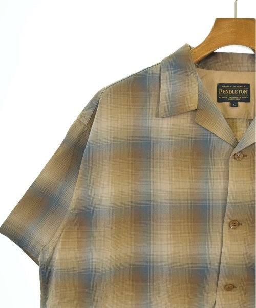 PENDLETON（ペンドルトン）カジュアルシャツ ベージュ サイズ:L メンズ/2200690884012