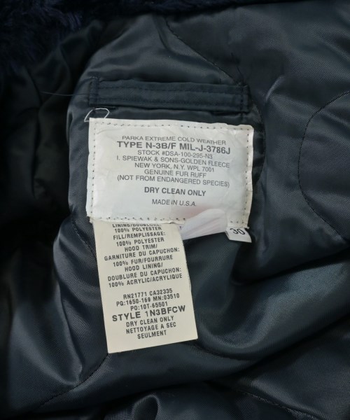 SPIEWAK（スピワック）ダウンコート 紺 サイズ:30(XS位) メンズ/2200634132018