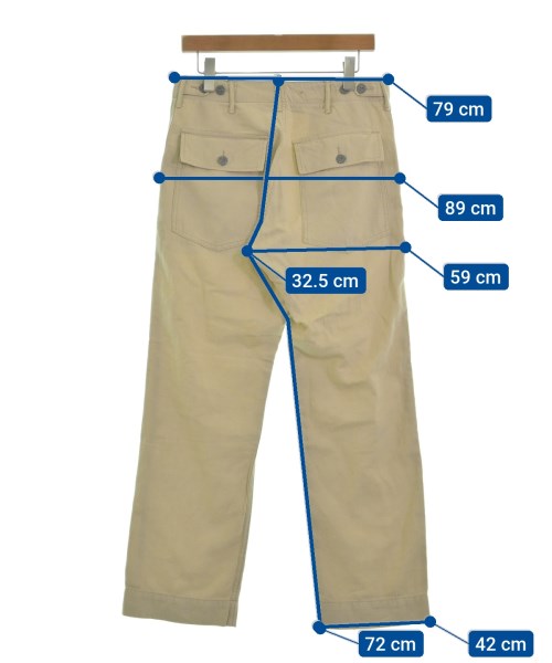 RRL（ダブルアールエル）その他 ベージュ サイズ:29(S位) メンズ/2200475209030