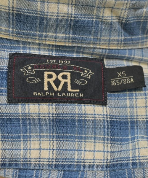 RRL（ダブルアールエル）カジュアルシャツ 青 サイズ:XS メンズ/2200551891128