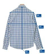 RRL（ダブルアールエル）カジュアルシャツ 青 サイズ:XS メンズ/2200551891128