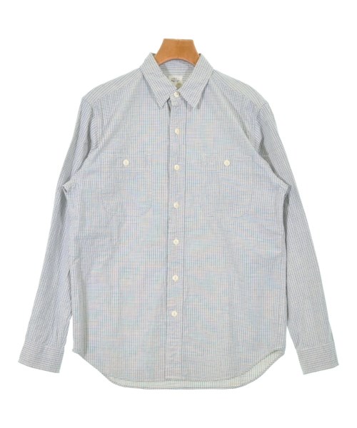 RRL(ダブルアールエル)カジュアルシャツ 青 サイズ:M/2200555302064