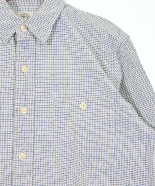 RRL（ダブルアールエル）カジュアルシャツ 青 サイズ:M メンズ/2200555302064