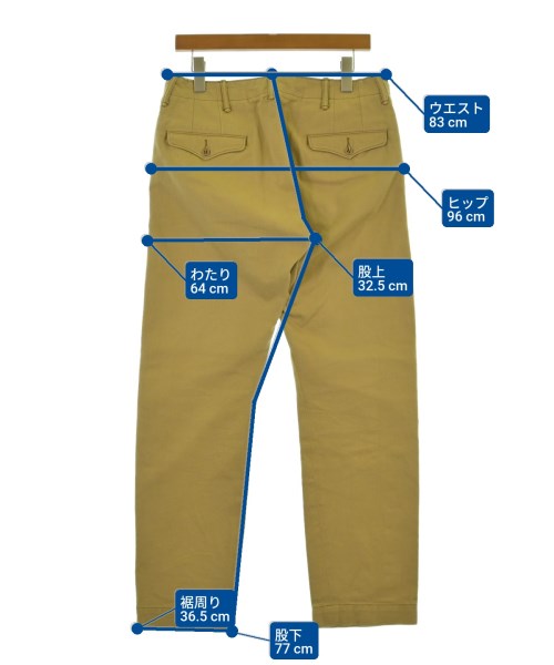 RRL（ダブルアールエル）チノパン ベージュ サイズ:31(M位) メンズ/2200556036357