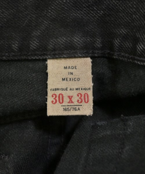 RRL（ダブルアールエル）デニムパンツ 黒 サイズ:30(M位) メンズ/2200634795084