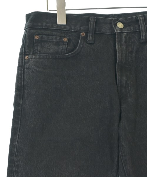 RRL（ダブルアールエル）デニムパンツ 黒 サイズ:30(M位) メンズ/2200634795084