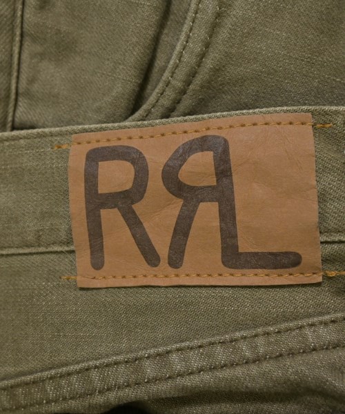 RRL（ダブルアールエル）デニムパンツ カーキ サイズ:30(M位) メンズ/2200634795107