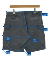 RRL（ダブルアールエル）ショートパンツ 黒 サイズ:30(M位) メンズ/2200634795145