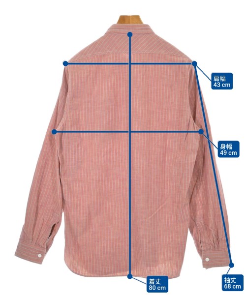 RRL（ダブルアールエル）カジュアルシャツ 赤 サイズ:M メンズ/2200634795176