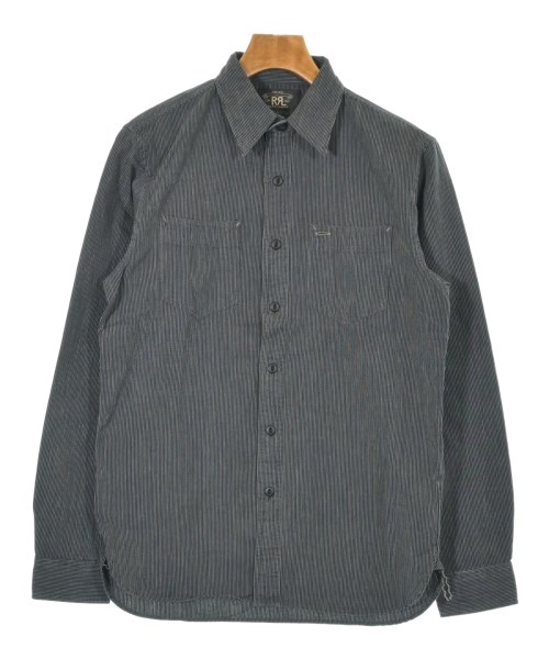RRL（ダブルアールエル）カジュアルシャツ 黒 サイズ:S メンズ/2200634795183