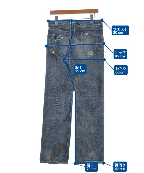 RRL（ダブルアールエル）デニムパンツ 青 サイズ:30(M位) メンズ/2200635031044