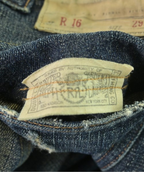 RRL（ダブルアールエル）デニムパンツ 紺 サイズ:29(S位) メンズ/2200635031051