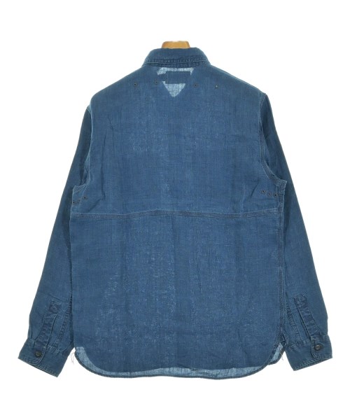 RRL（ダブルアールエル）カジュアルシャツ 紺 サイズ:M メンズ/2200635031099