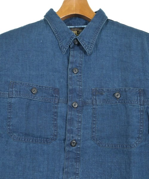 RRL（ダブルアールエル）カジュアルシャツ 紺 サイズ:M メンズ/2200635031099