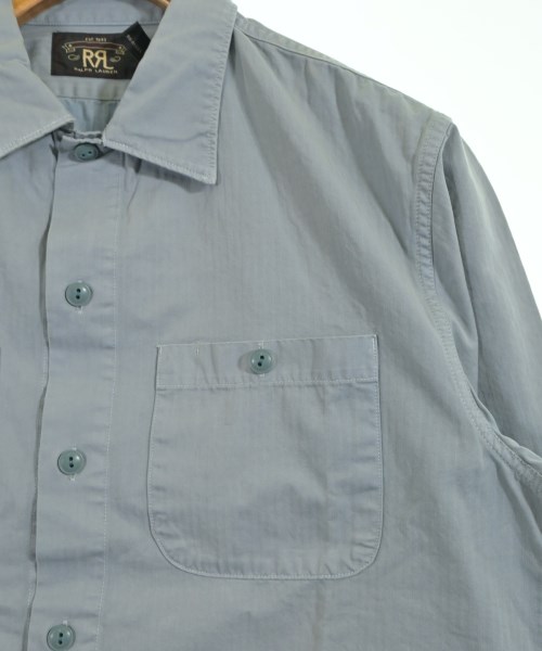 RRL（ダブルアールエル）カジュアルシャツ 青 サイズ:M メンズ/2200635031105