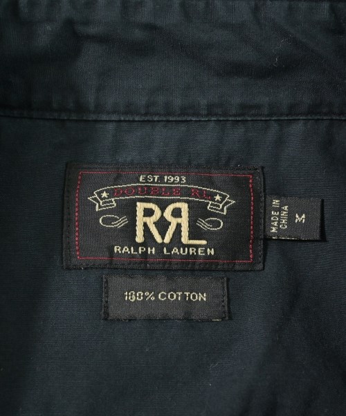 RRL（ダブルアールエル）カジュアルシャツ 黒 サイズ:M メンズ/2200635985026