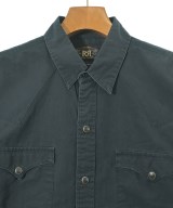 RRL（ダブルアールエル）カジュアルシャツ 黒 サイズ:M メンズ/2200635985026