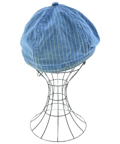 RRL（ダブルアールエル）ハンチング・ベレー帽 青 サイズ:M メンズ/2200635985101