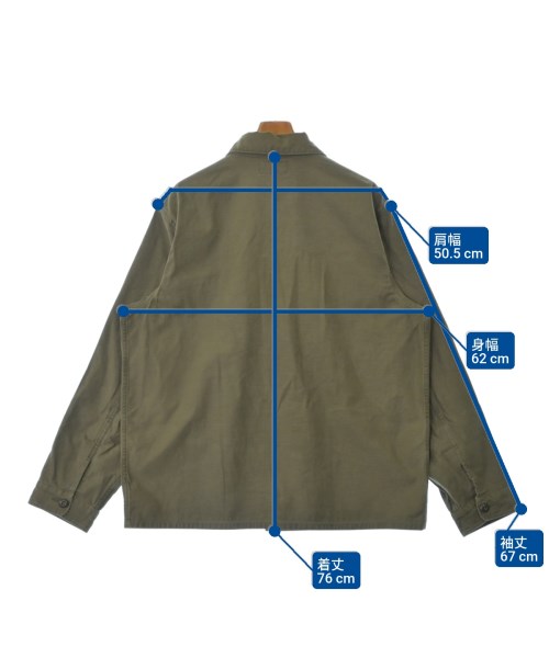 RRL（ダブルアールエル）ミリタリーブルゾン カーキ サイズ:XL メンズ/2200625894031