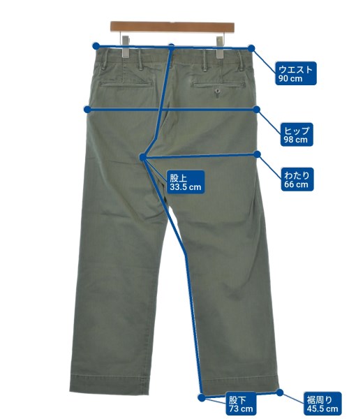 RRL（ダブルアールエル）その他 カーキ サイズ:32(L位) メンズ/2200640124045