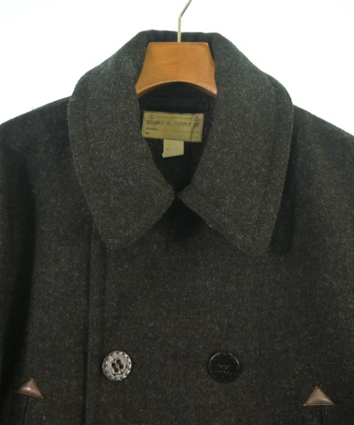 RRL（ダブルアールエル）ピーコート グレー サイズ:M メンズ/2200640453015