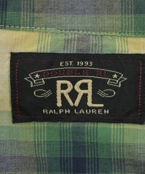 RRL（ダブルアールエル）カジュアルシャツ 黄 サイズ:S メンズ/2200643234024