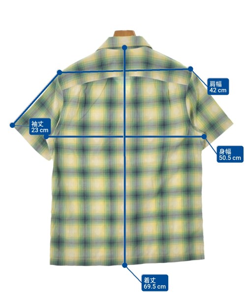 RRL（ダブルアールエル）カジュアルシャツ 黄 サイズ:S メンズ/2200643234024