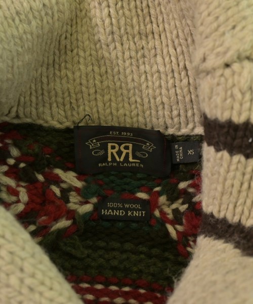 RRL（ダブルアールエル）カーディガン ベージュ サイズ:XS メンズ/2200633156077