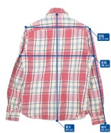 RRL（ダブルアールエル）カジュアルシャツ 赤 サイズ:XS メンズ/2200633156091