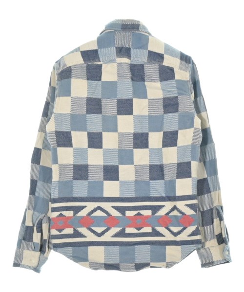 RRL（ダブルアールエル）カジュアルシャツ 青 サイズ:XS メンズ/2200633156138