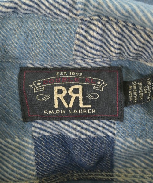 RRL（ダブルアールエル）カジュアルシャツ 青 サイズ:XS メンズ/2200633156138
