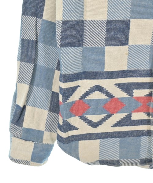 RRL（ダブルアールエル）カジュアルシャツ 青 サイズ:XS メンズ/2200633156138