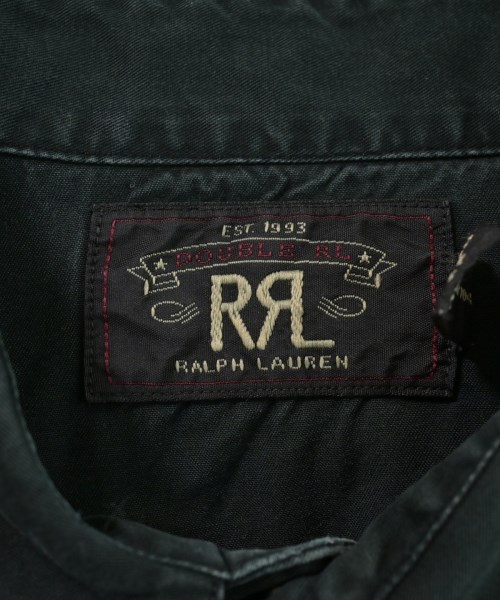 RRL（ダブルアールエル）カジュアルシャツ 黒 サイズ:XL メンズ/2200538913034