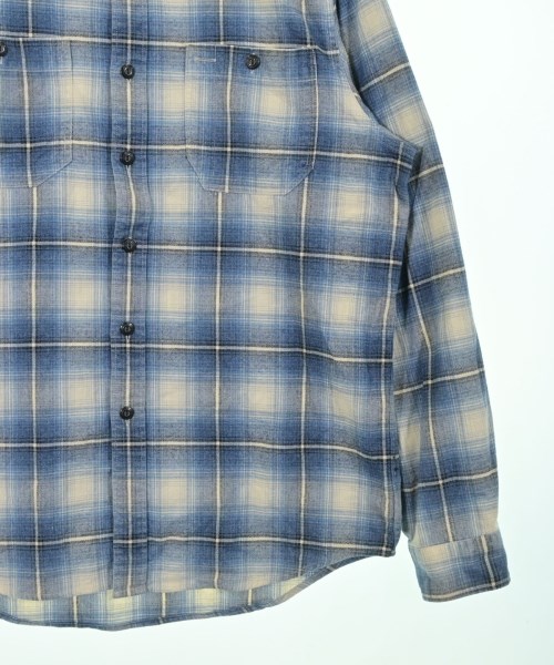 RRL（ダブルアールエル）カジュアルシャツ 青 サイズ:L メンズ/2200621562057