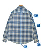 RRL（ダブルアールエル）カジュアルシャツ 青 サイズ:L メンズ/2200621562057