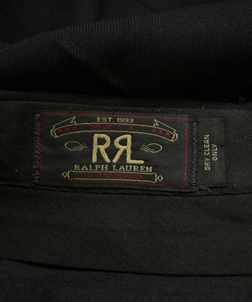 RRL（ダブルアールエル）スラックス 黒 サイズ:32(L位) メンズ/2200624957072