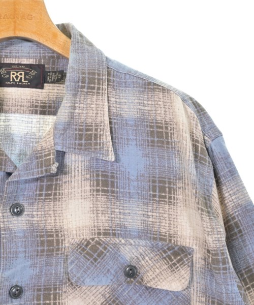 RRL（ダブルアールエル）カジュアルシャツ 青 サイズ:XL メンズ/2200626104085