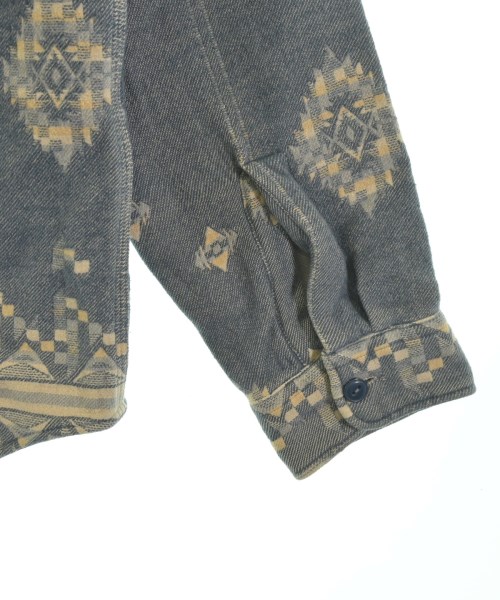 RRL（ダブルアールエル）カジュアルシャツ 紺 サイズ:M メンズ/2200626741020