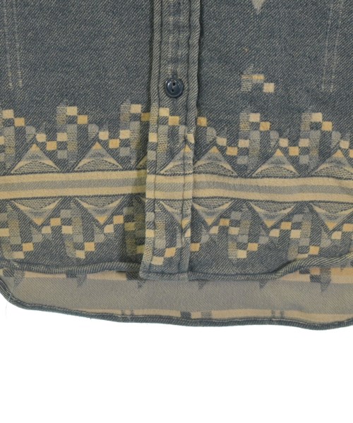 RRL（ダブルアールエル）カジュアルシャツ 紺 サイズ:M メンズ/2200626741020