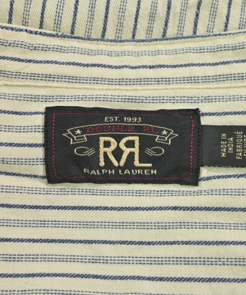 RRL（ダブルアールエル）カジュアルシャツ 白 サイズ:L メンズ/2200626741099