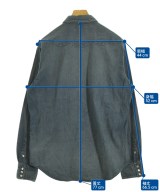 RRL（ダブルアールエル）カジュアルシャツ 青 サイズ:L メンズ/2200618205127