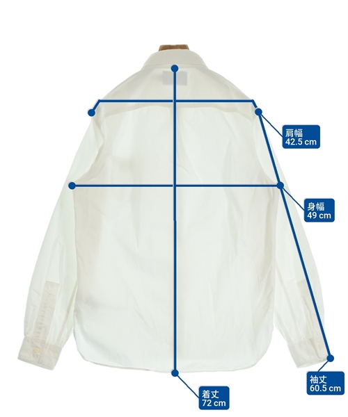 RRL（ダブルアールエル）カジュアルシャツ 白 サイズ:S メンズ/2200620478144