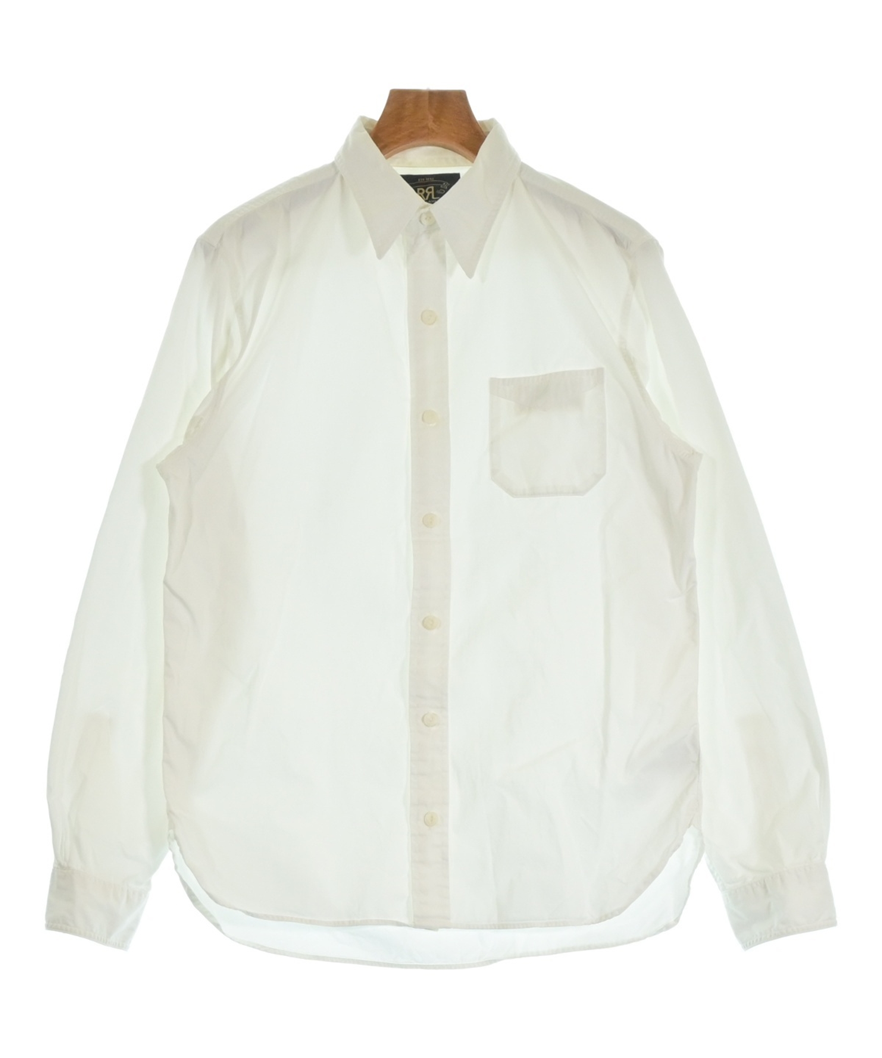 RRL｜質感が主役｜白ライトキャンバスシャツ XL RRL｜質感が主役｜白ライトキャンバスシャツ XL