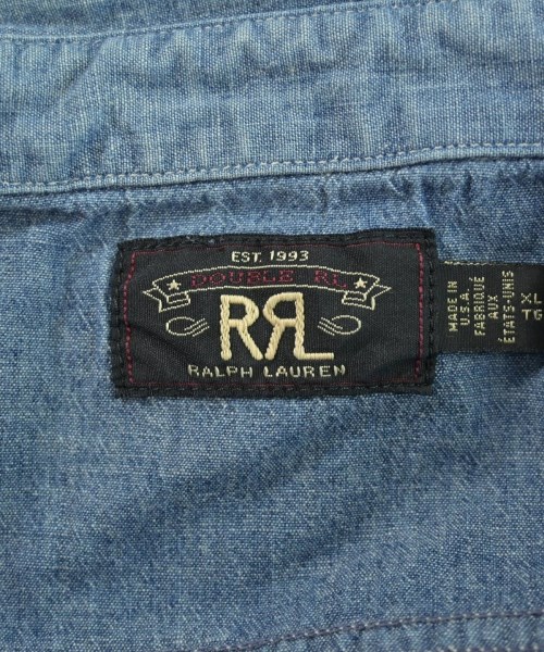 RRL（ダブルアールエル）カジュアルシャツ 青 サイズ:XL メンズ/2200629168046
