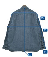 RRL（ダブルアールエル）カジュアルシャツ 青 サイズ:XL メンズ/2200629168046