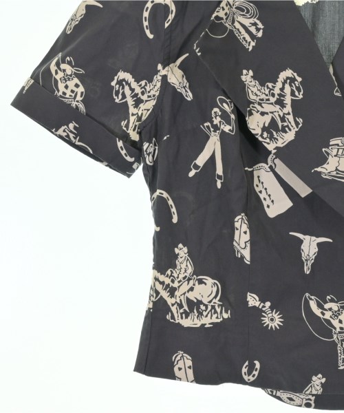 RRL（ダブルアールエル）カジュアルシャツ グレー サイズ:1(S位) レディース/2200633361051