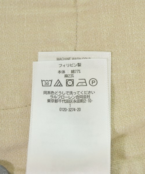 RRL（ダブルアールエル）カバーオール 白 サイズ:M メンズ/2200633960049